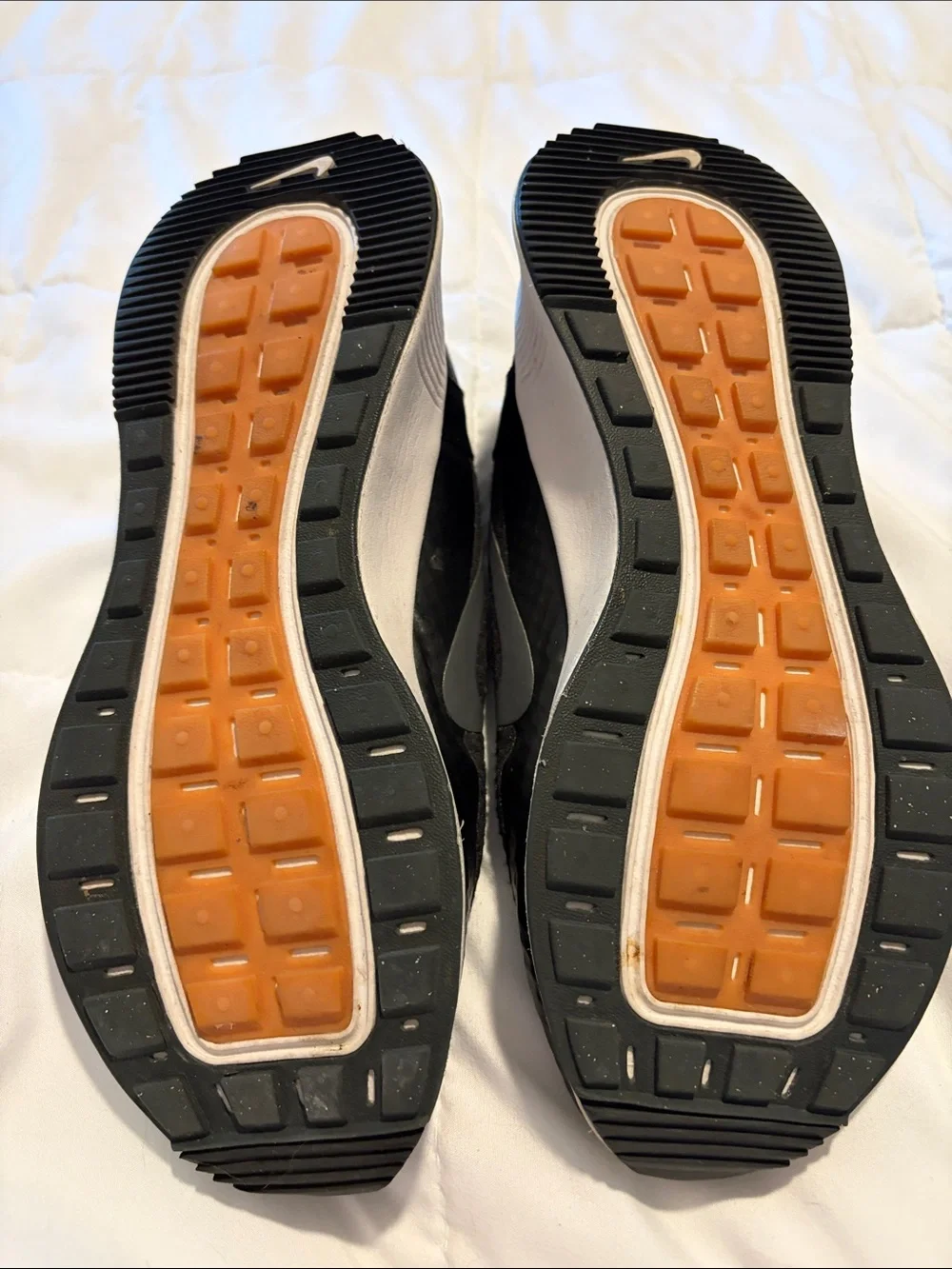 NIKE Black Athletic Sneakers with Subtle Logo